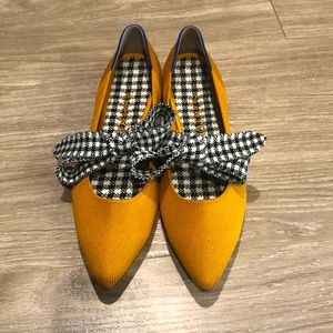 Rothy’s Gingham Mary Janes Size 10